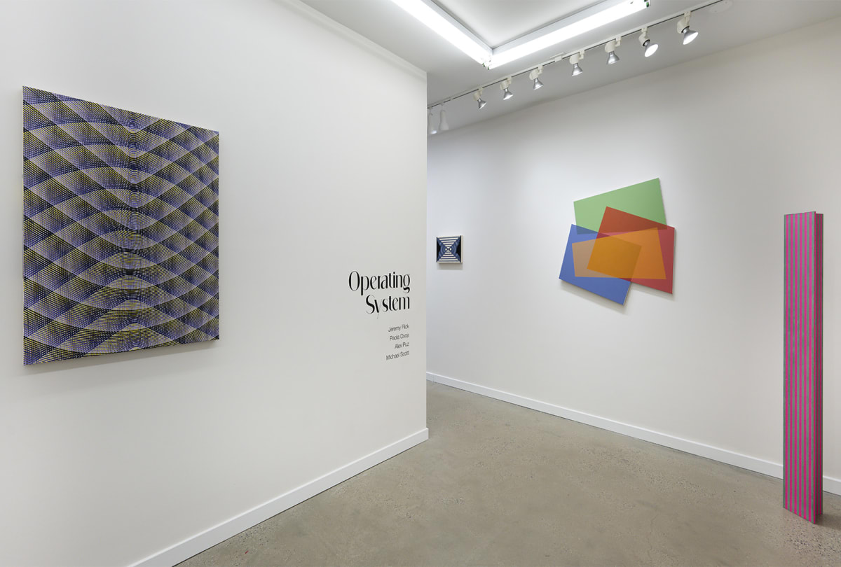 Installation view, Operating System. Photograph by Vivian Doering.