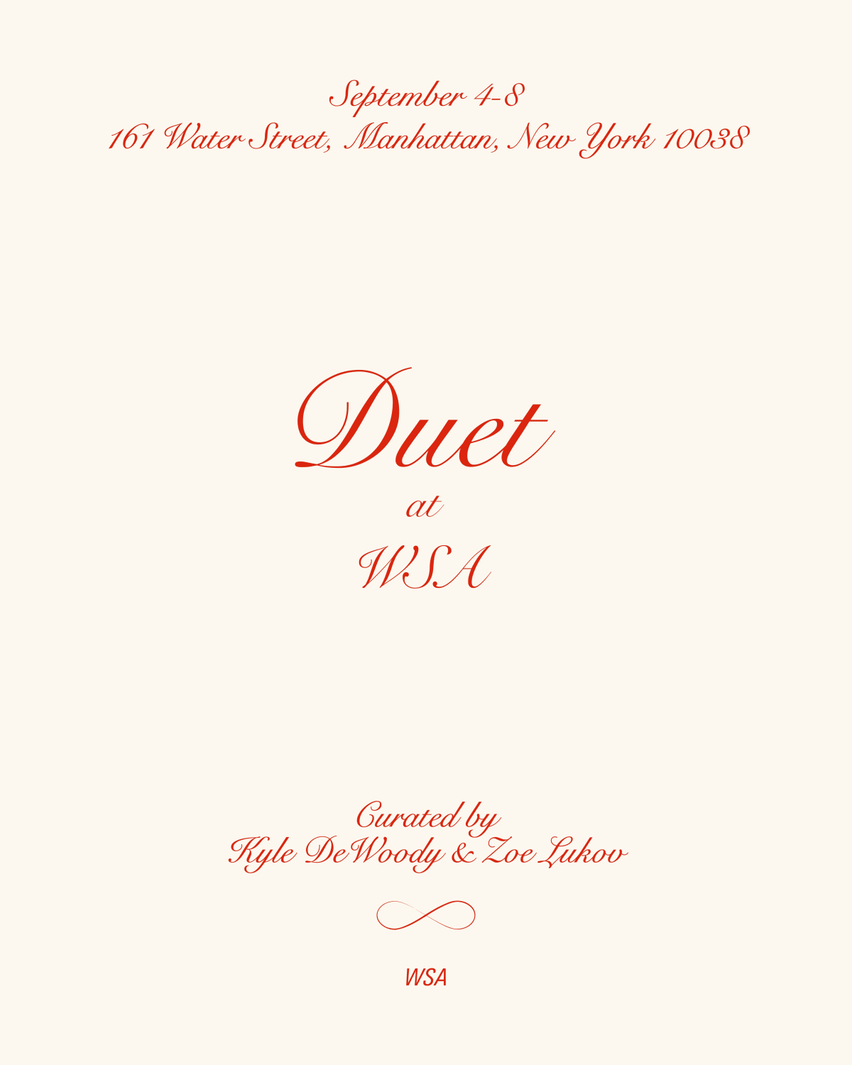 Duet at WSA