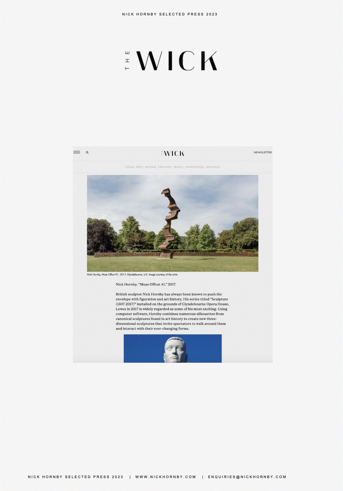 The Wick: Top Ten Public Sculptures