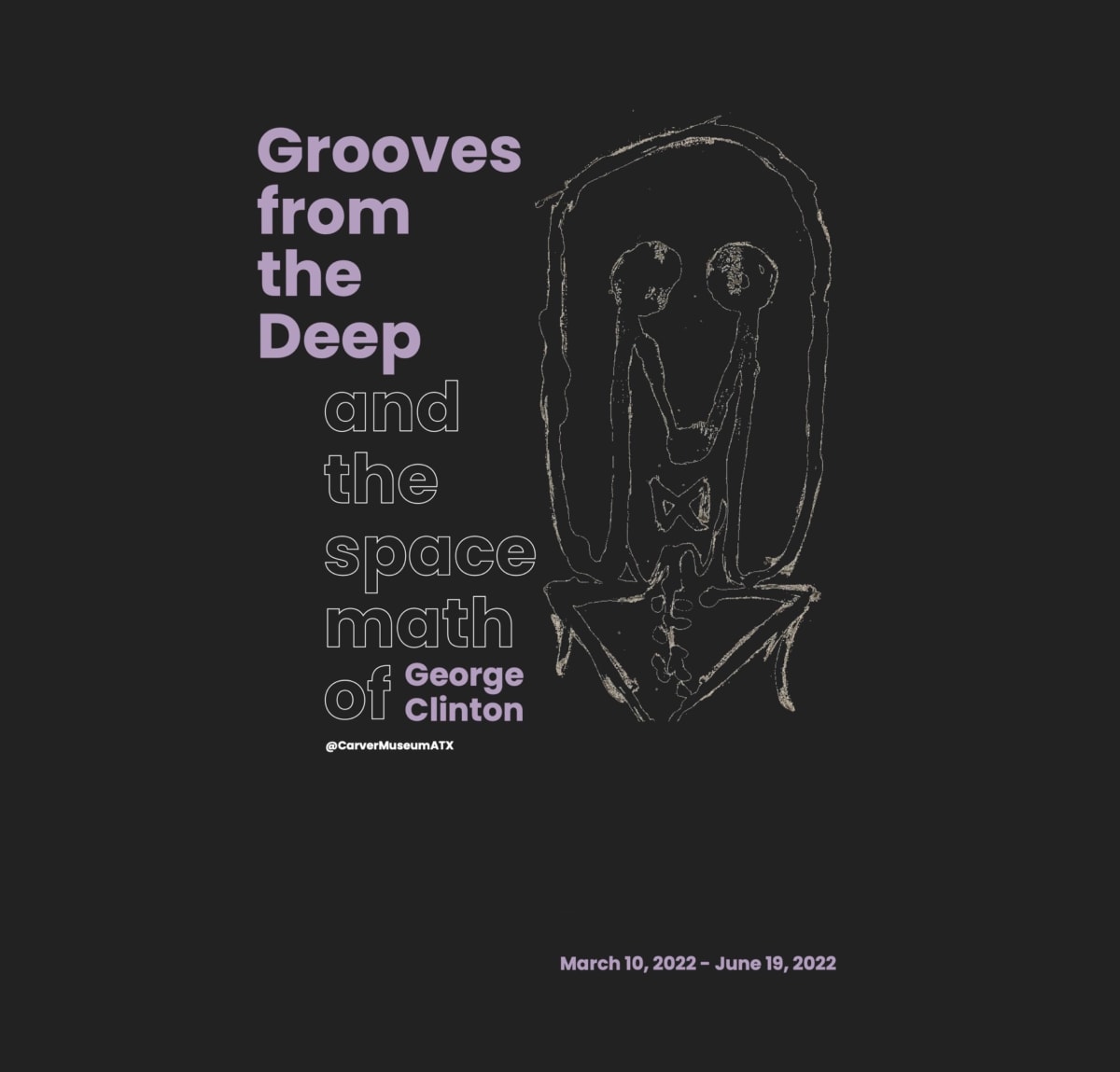 Grooves from the Deep | 10 - 26 March 2022 | George Clinton Art