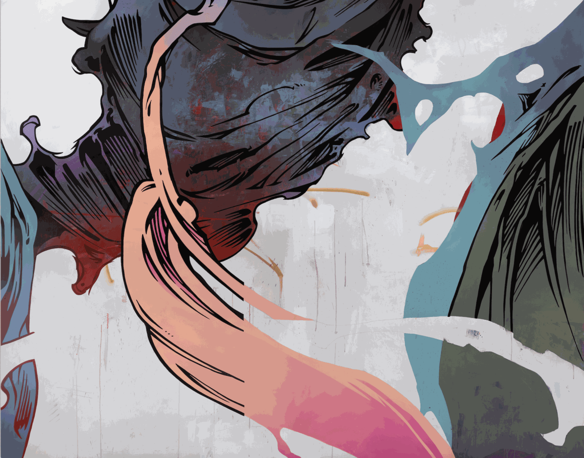 アメリカのアーティストによるオイル・ペインティング／女性像(原画)