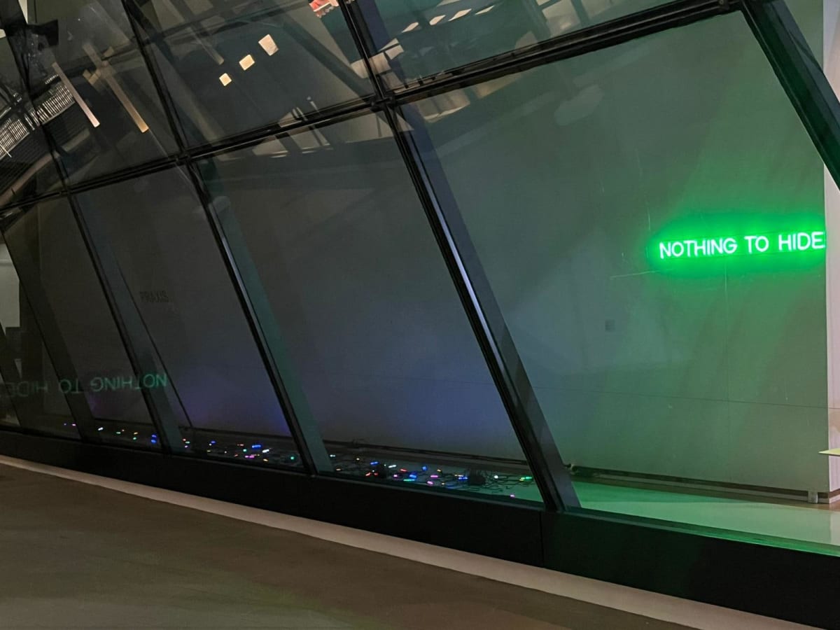 Artist Studio Visit "Nothing to Hide: Unraveling the Self through Data"