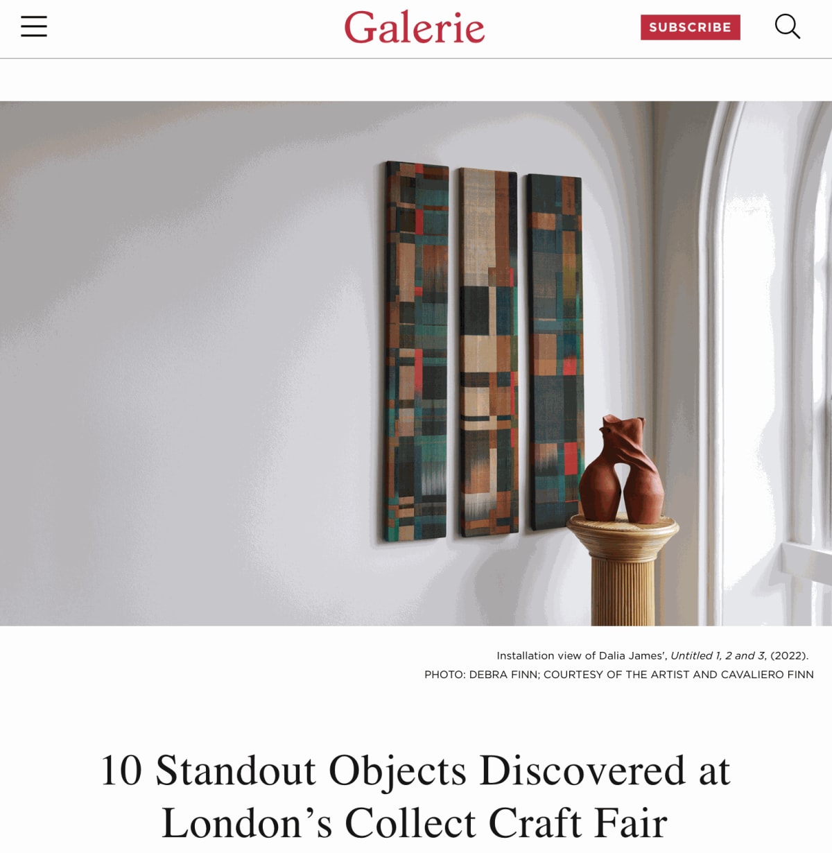 Galerie - 10 Standout Objects Discovered at London’s Collect Craft Fair