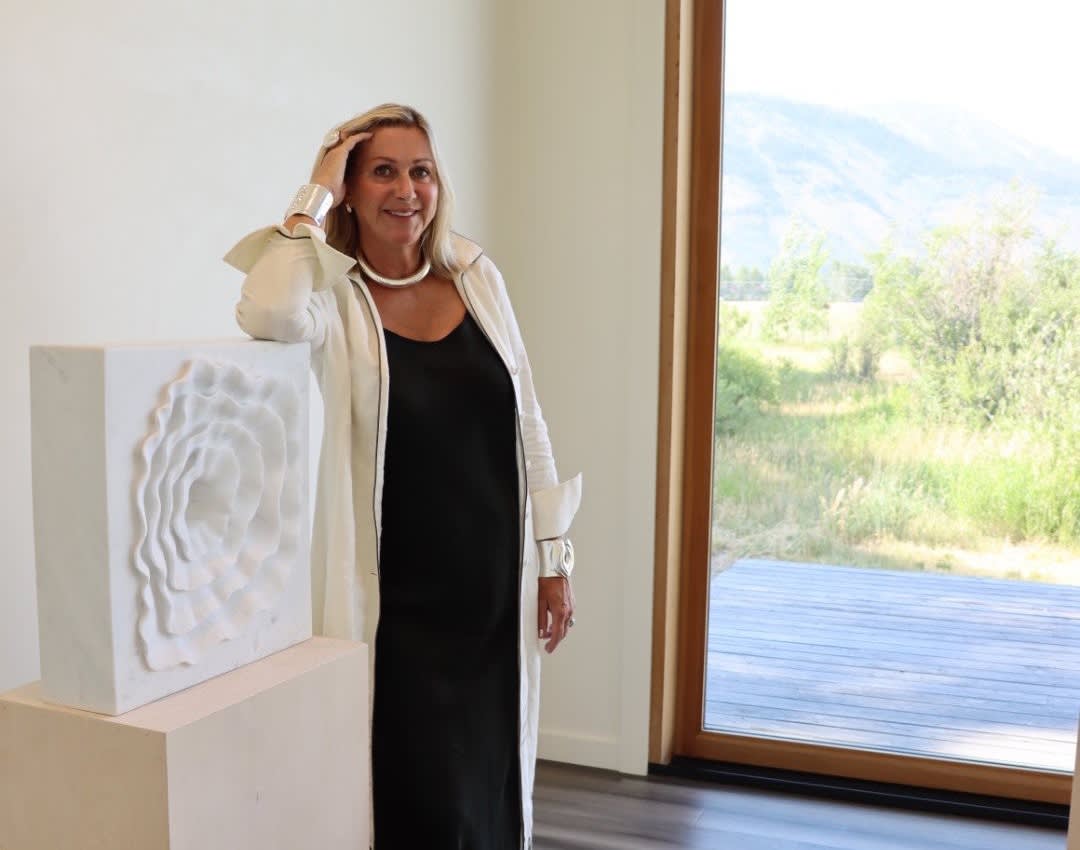 Clark’s sculptures recast the divine feminine