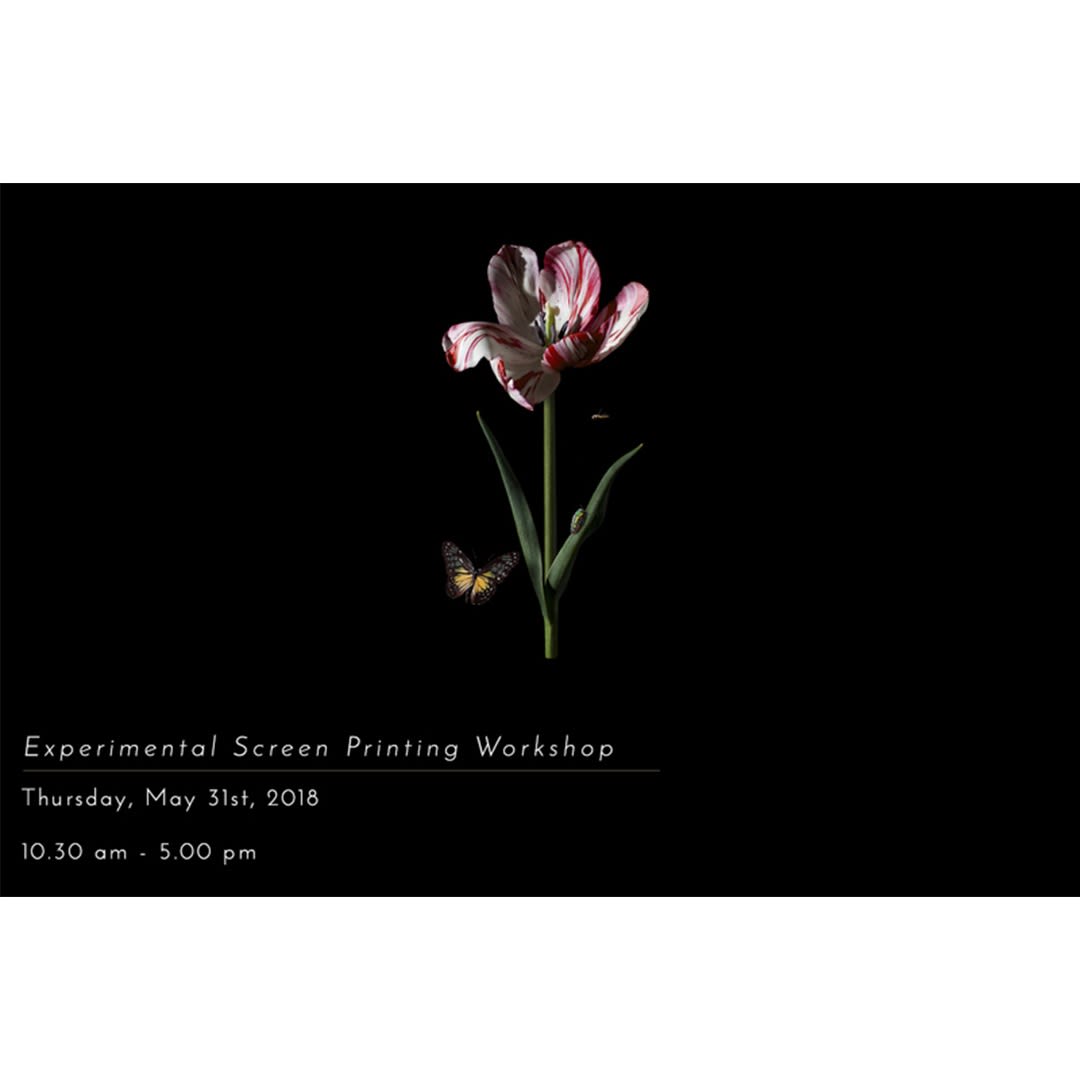 Workshop at TARQ | Experimental Screen Printing Workshop