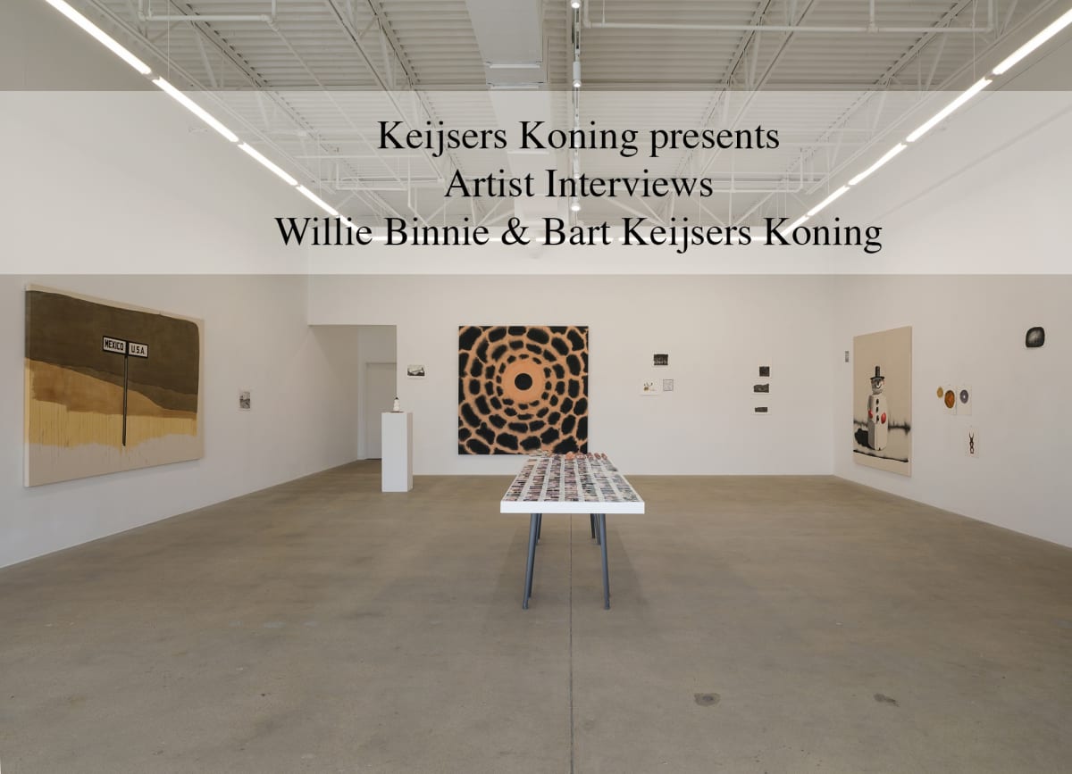 Willie Binnie and Bart Keijsers Koning discuss "Marfa" and discuss Binnie's practice.