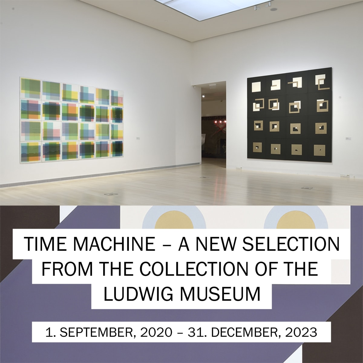 GIZELLA RÁKÓCZY IN ‘TIME MACHINE – A NEW SELECTION FROM THE COLLECTION OF THE LUDWIG MUSEUM’ AT LUDWIG MUSEUM, BUDAPEST, HUNGARY