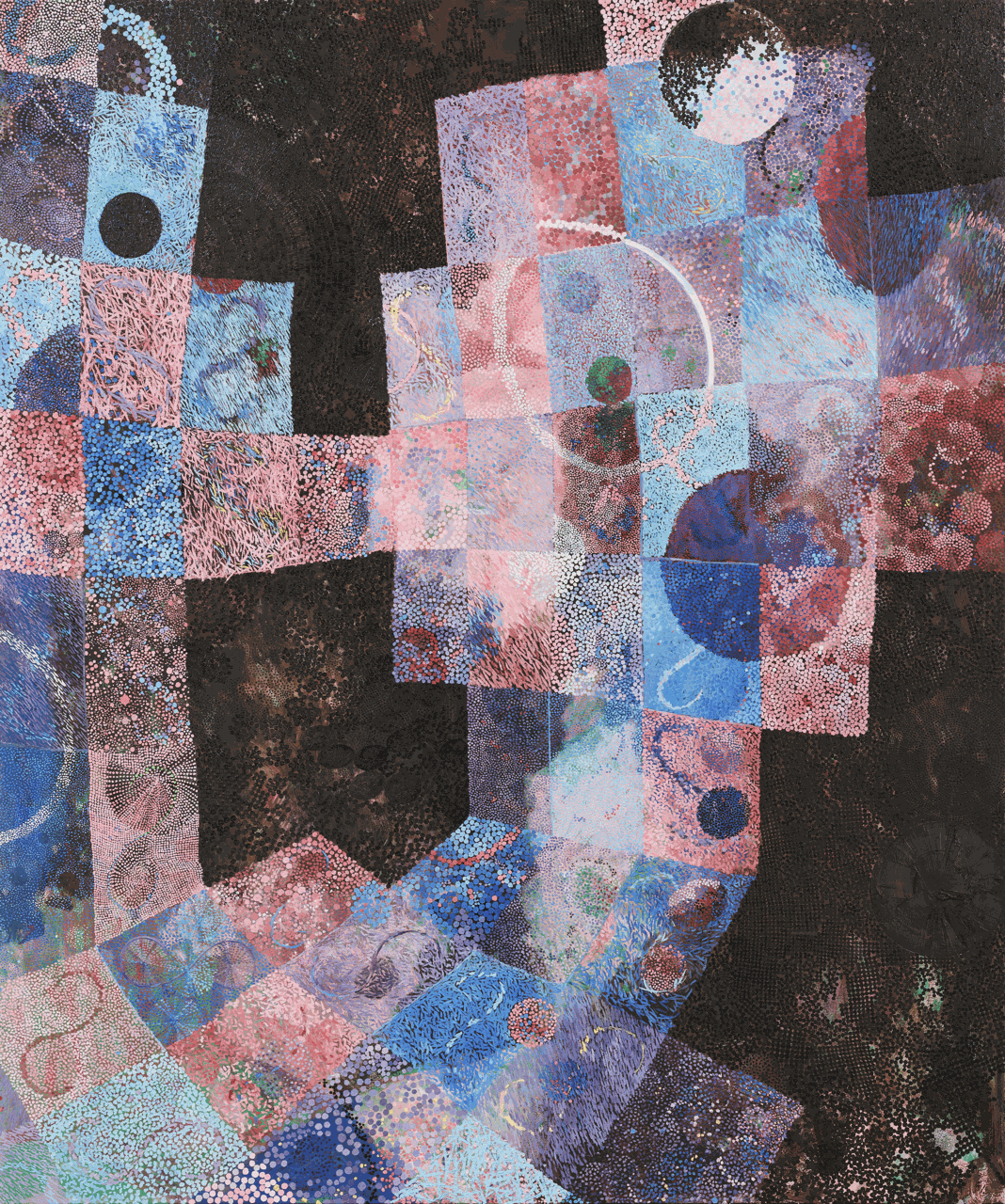 坂本研 曼珠沙華 1948年 日本画 絵画