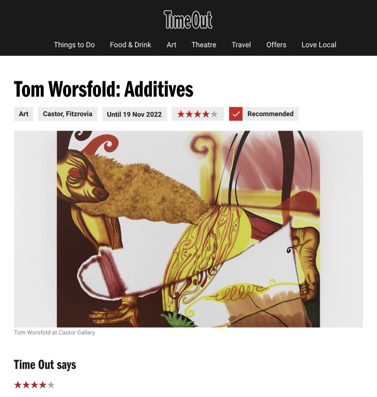 Tom Worsfold: Additives - Review