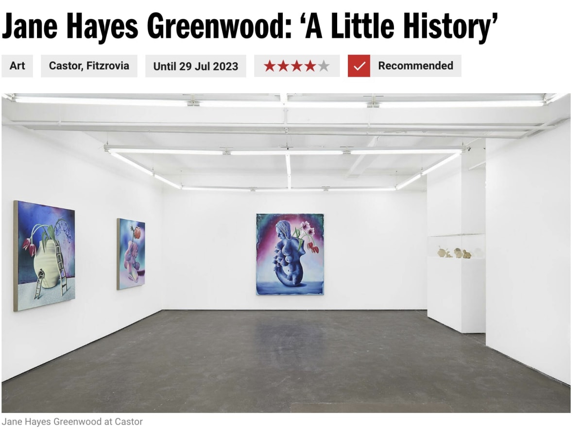 Jane Hayes Greenwood: A Little History. Review