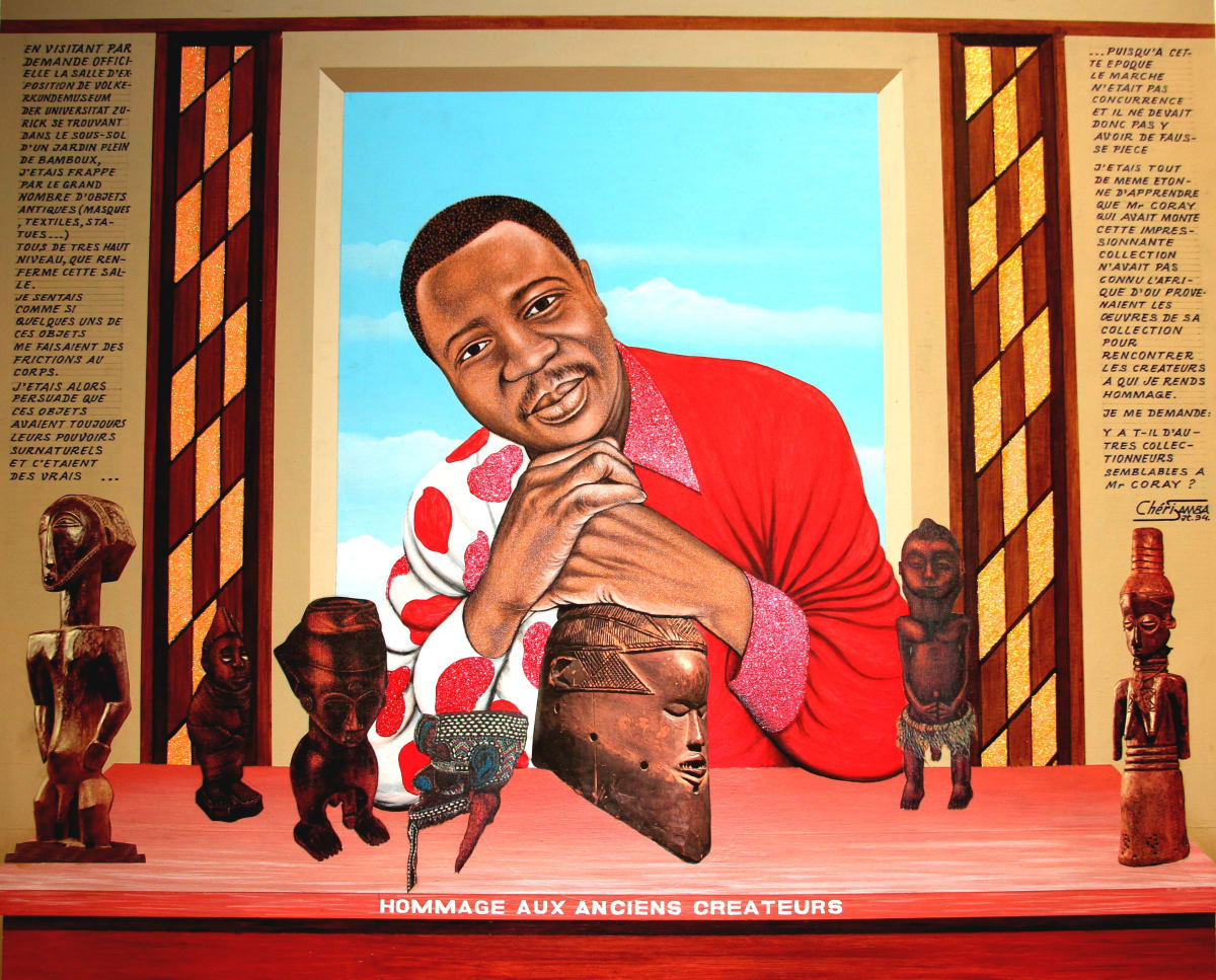CHERI SAMBA | Black Liquid Art