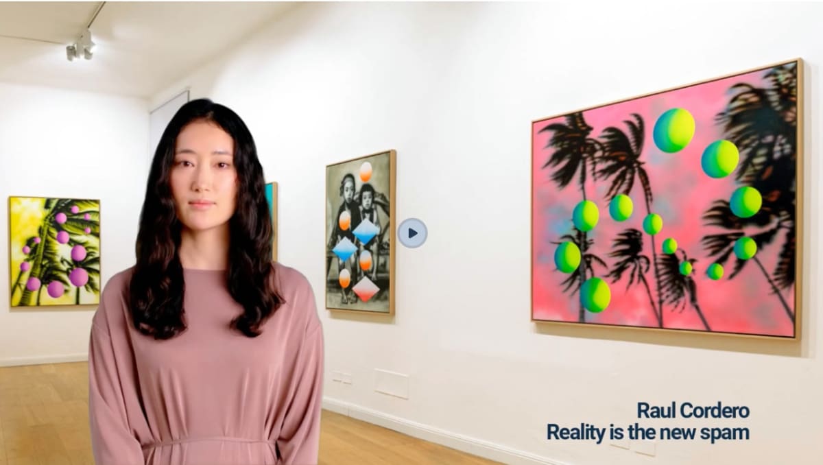 Raul Cordero. Reality is the new spam