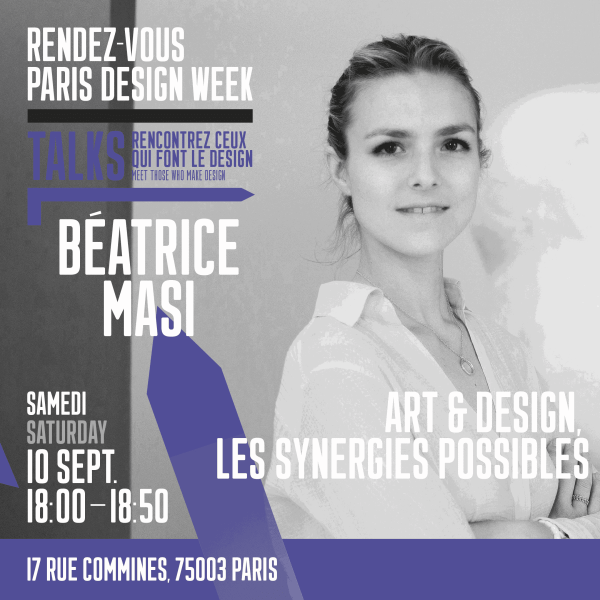 Talk Paris Design Week 2022 "Art & Design"