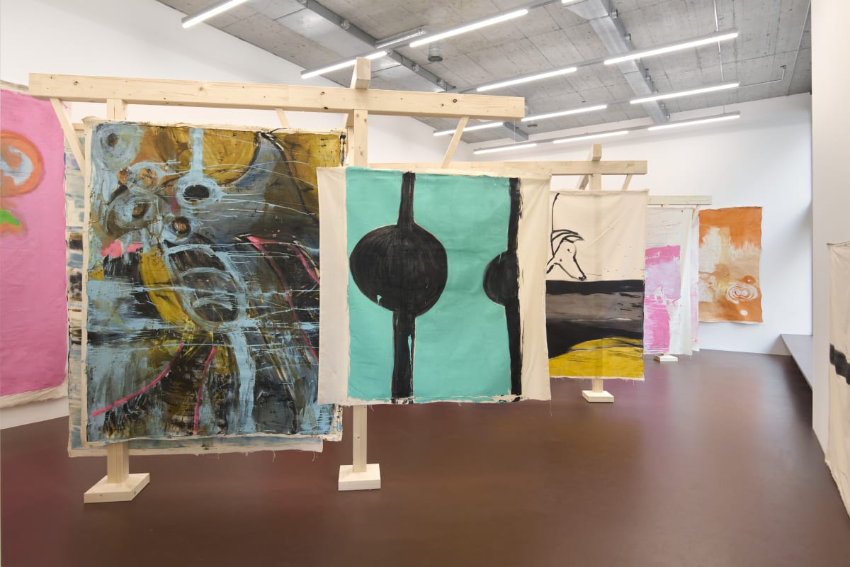 Vivian Suter Snake Nights  Curated by Adam Szymczyk