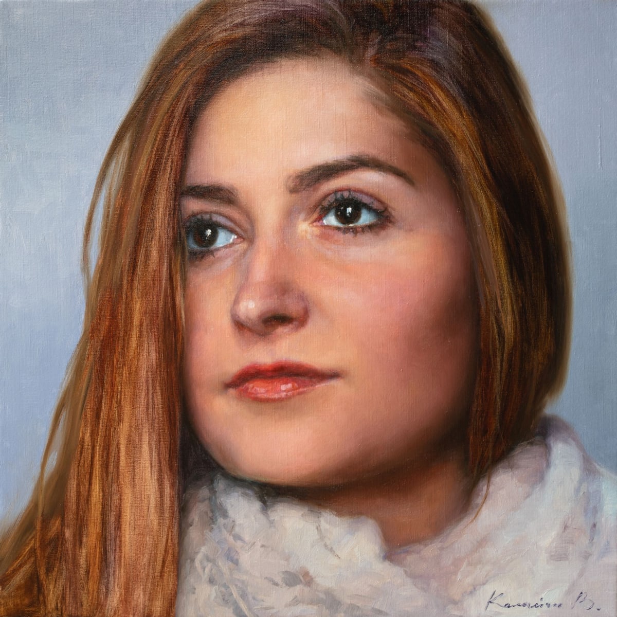 Creating Form with Color in Portrait