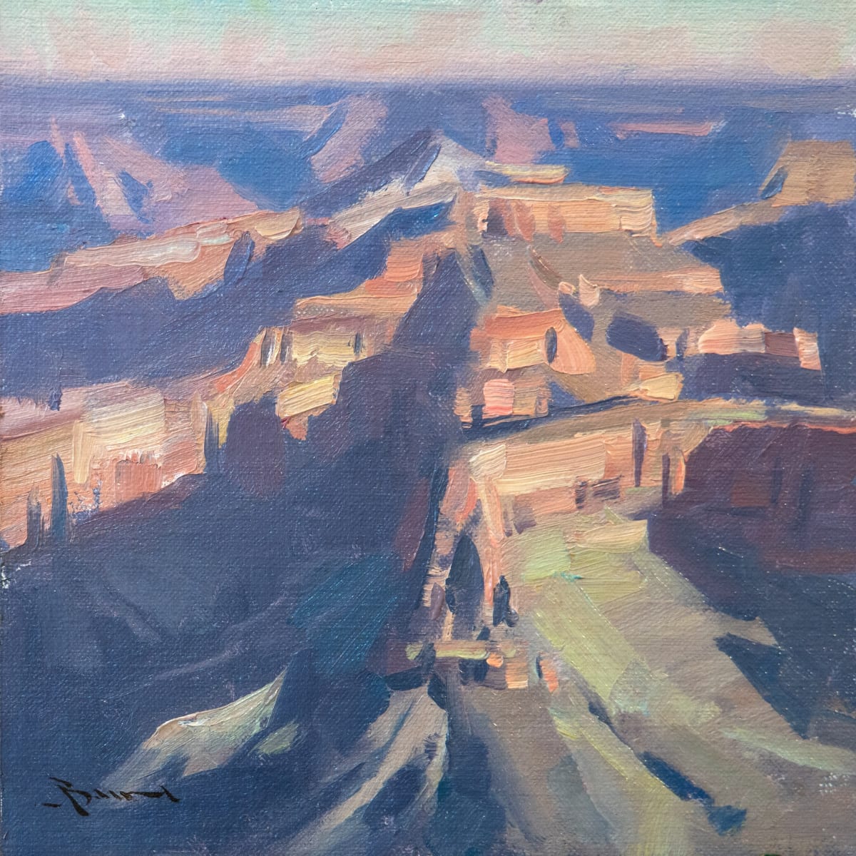 Plein Air Painting at the Grand Canyon