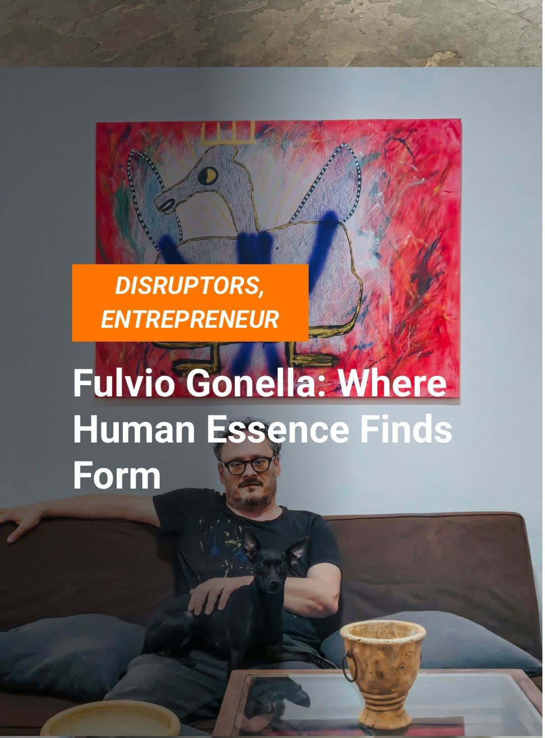 Photo courtesy of Disruptors Magazine