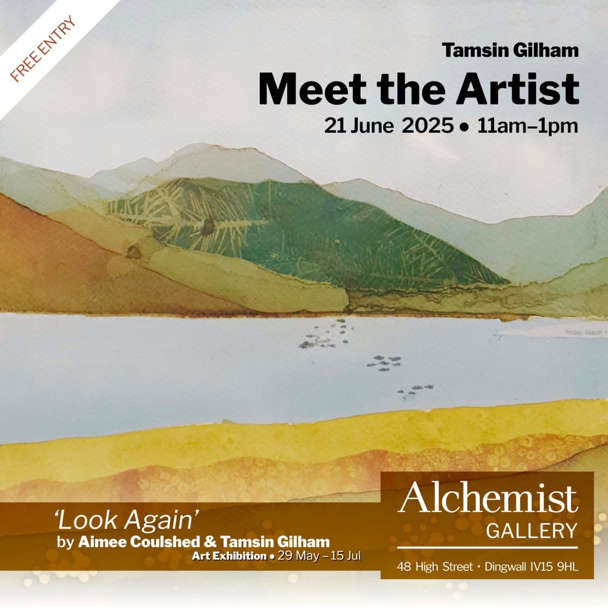 Meet the artist tamsin gilham alchemist gallery art artist dingwall scotland