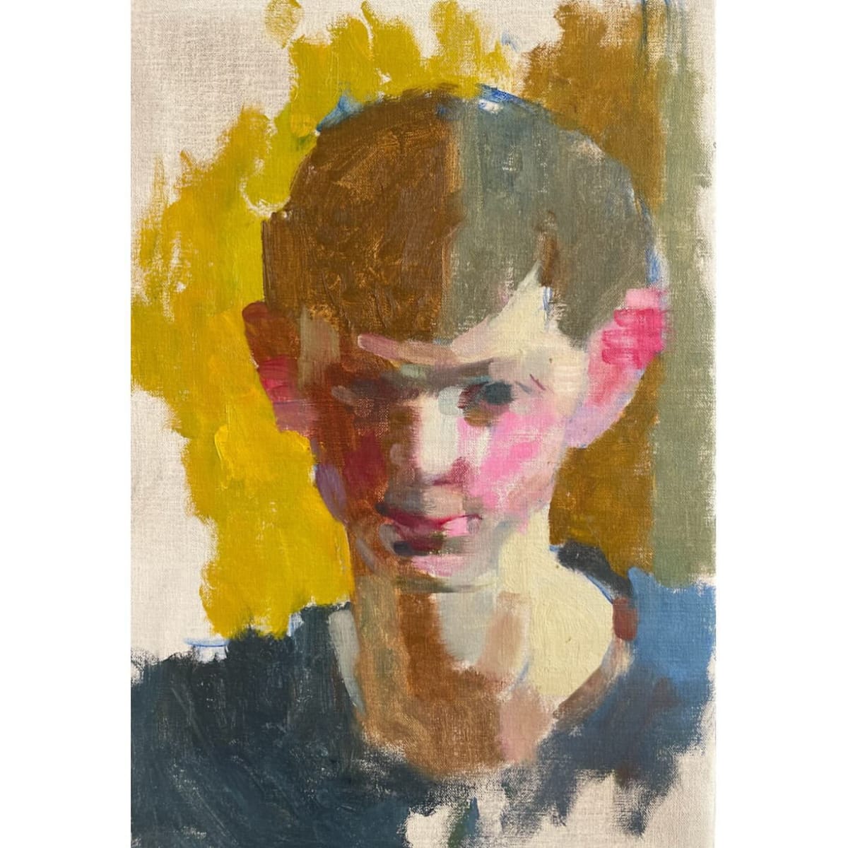 Portrait painting demo with James Bland