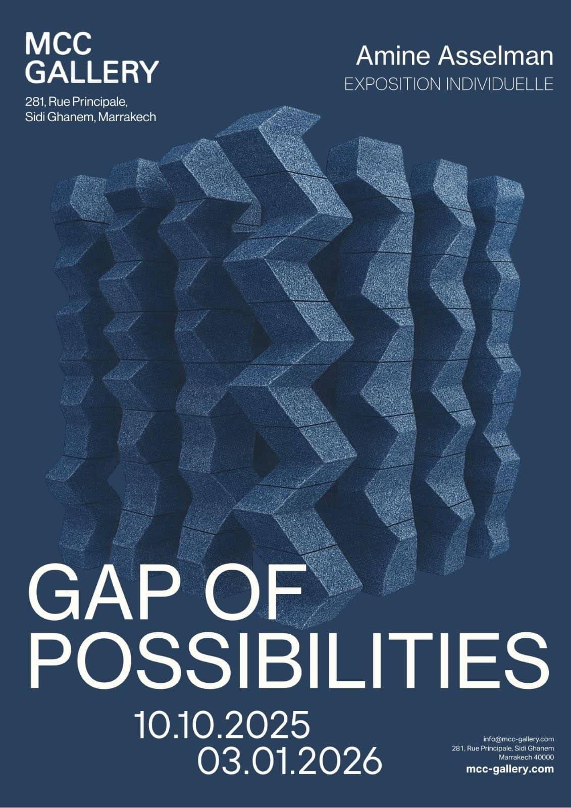Gap of possibilities Amine Asselman