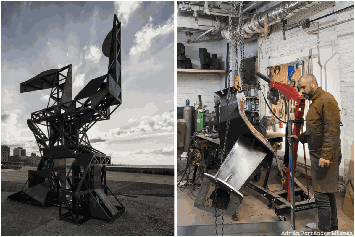 Havana on the Hudson: A Cuban Sculptor’s Big Bet on Union City, The Artful Reinvention of Adrián Fernández Milanés