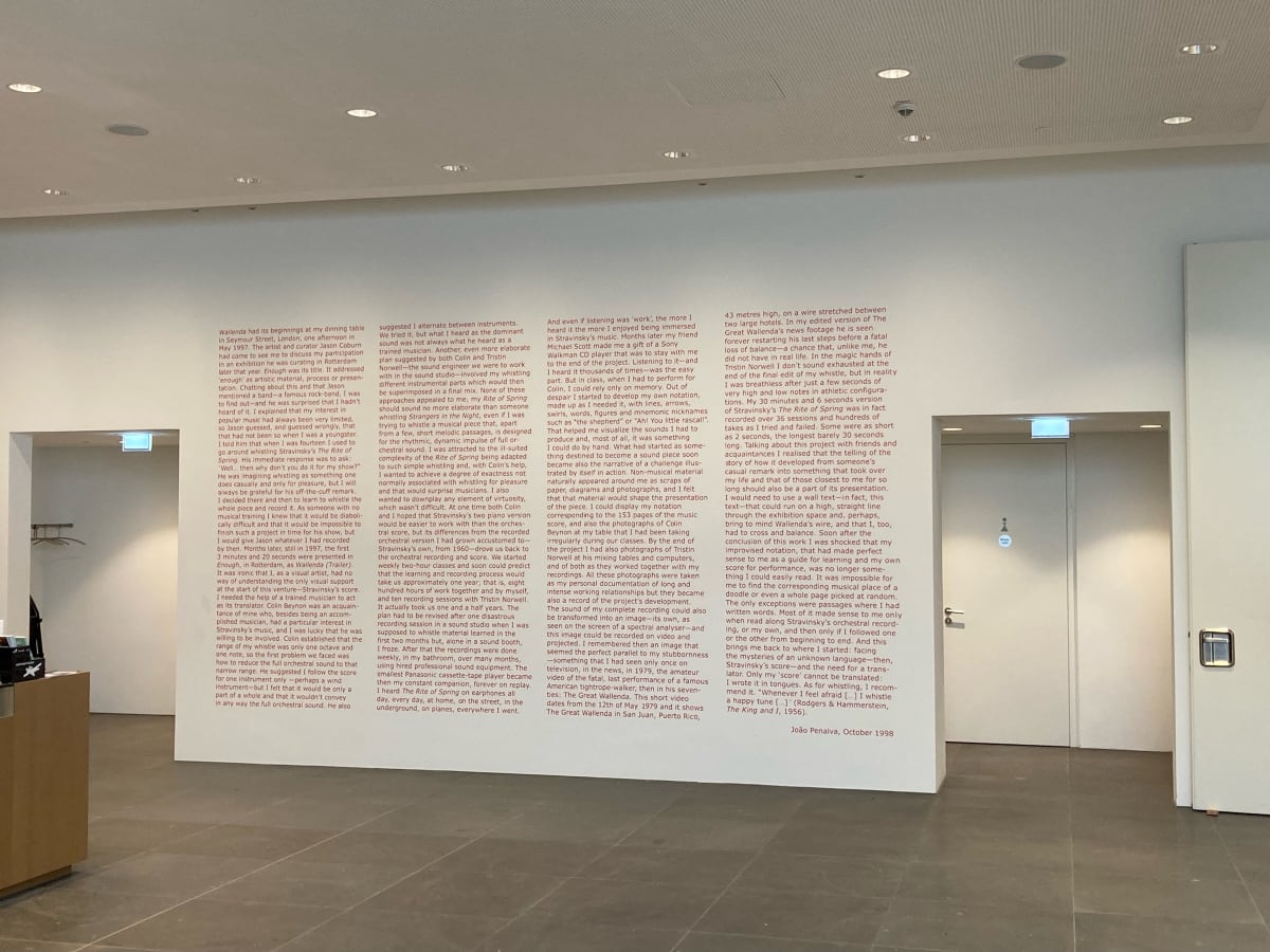 Half a life. Forms of work in art and history.