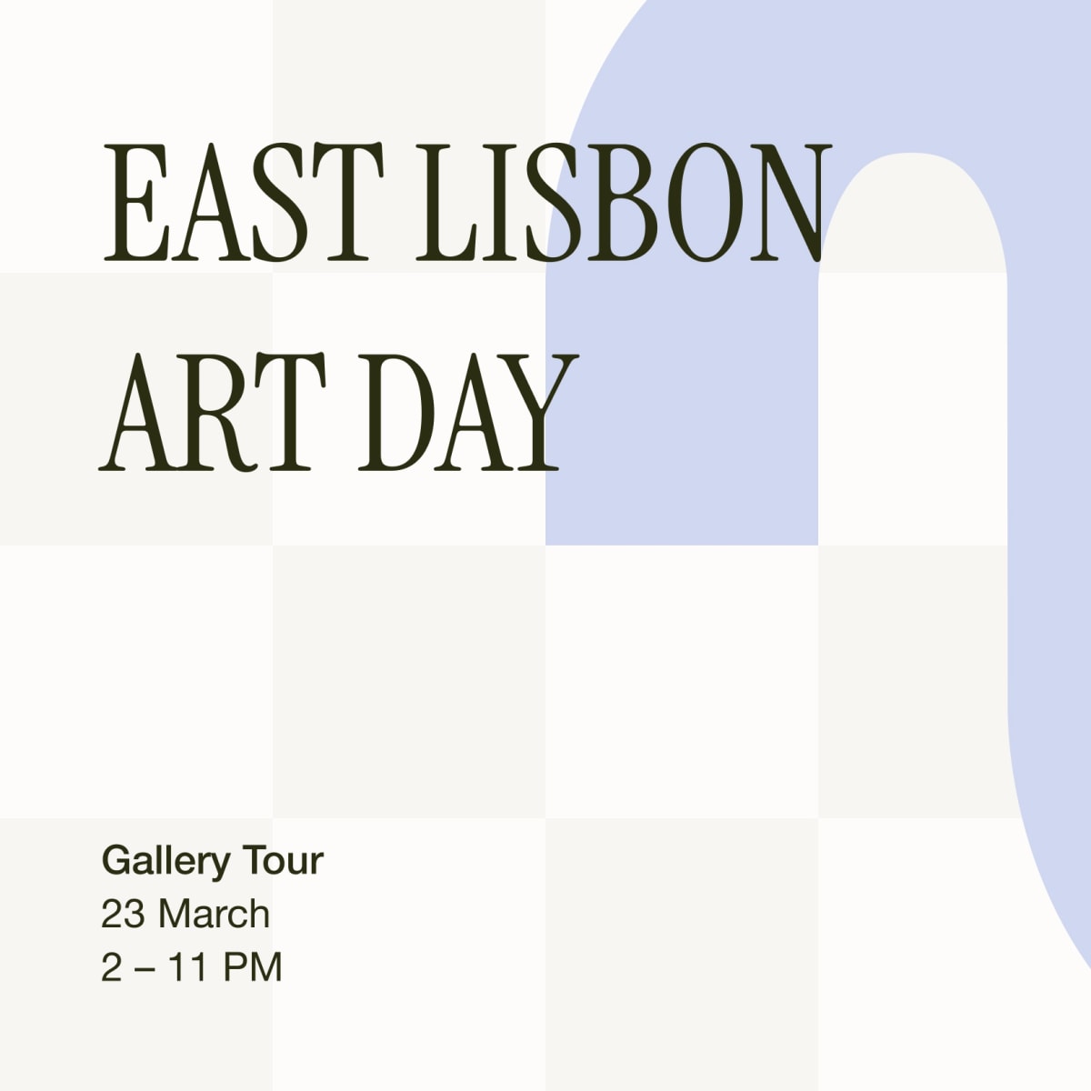 East Lisbon Art Day, Gallery Tour, 23 March, 2–11 PM | Galeria Francisco Fino