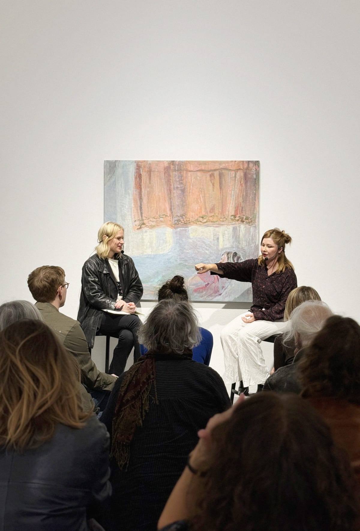 Conversation between Duda Bebek and Anna Axfors