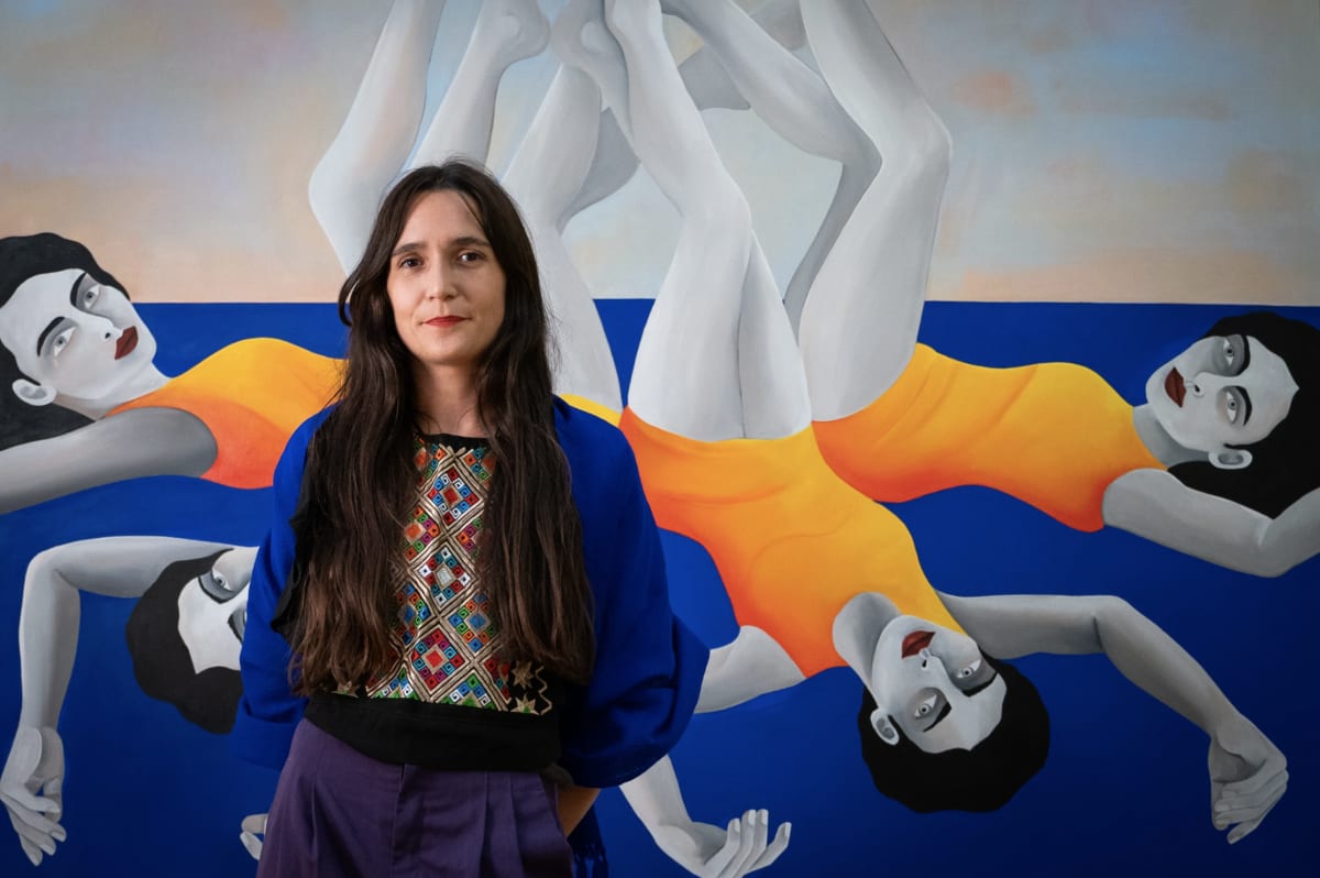 Rebecca Brodskis at Fundación Amparo y Manuel, Mexico