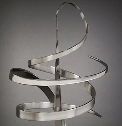 Kinetic steel sculpture