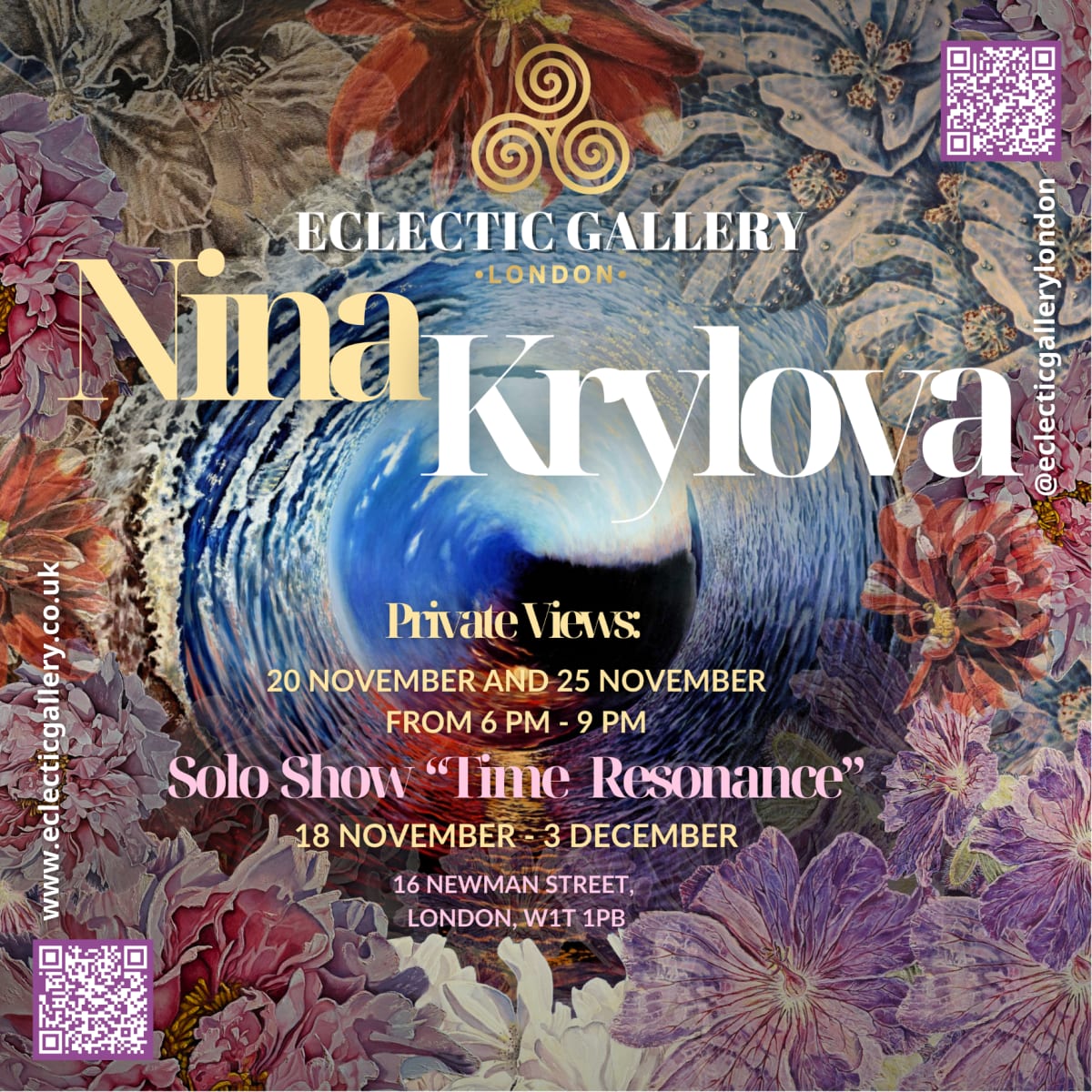 Nina Krylova: Solo Show “Time Resonance”