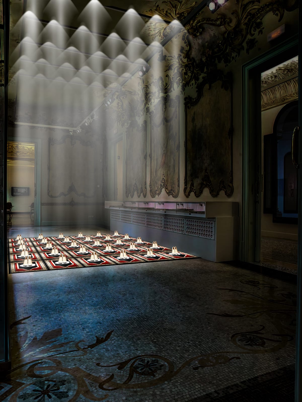 « Silence » de Zoulikha Bouabdellah