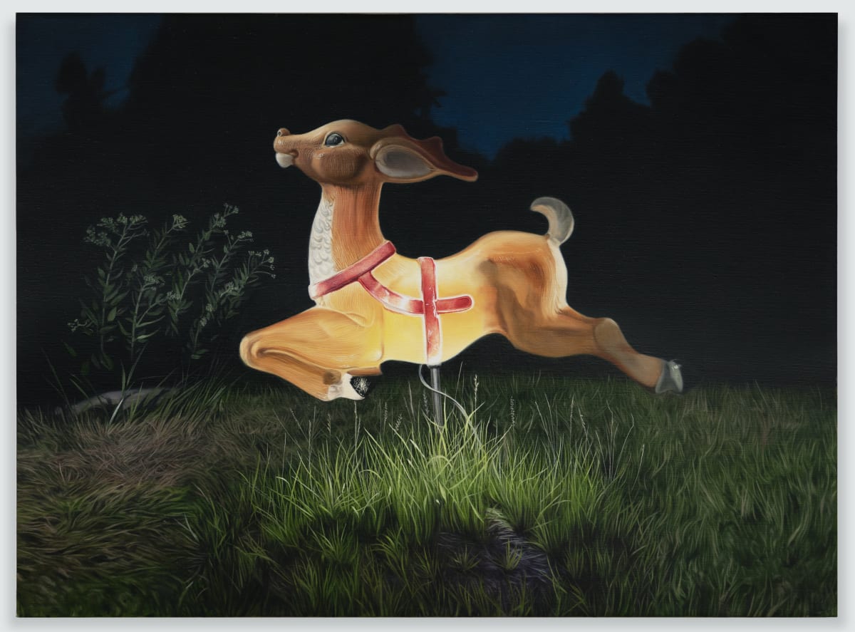 Lindsay Merrill, Light Giver, 2024, Oil on linen, 56 x 76 cm