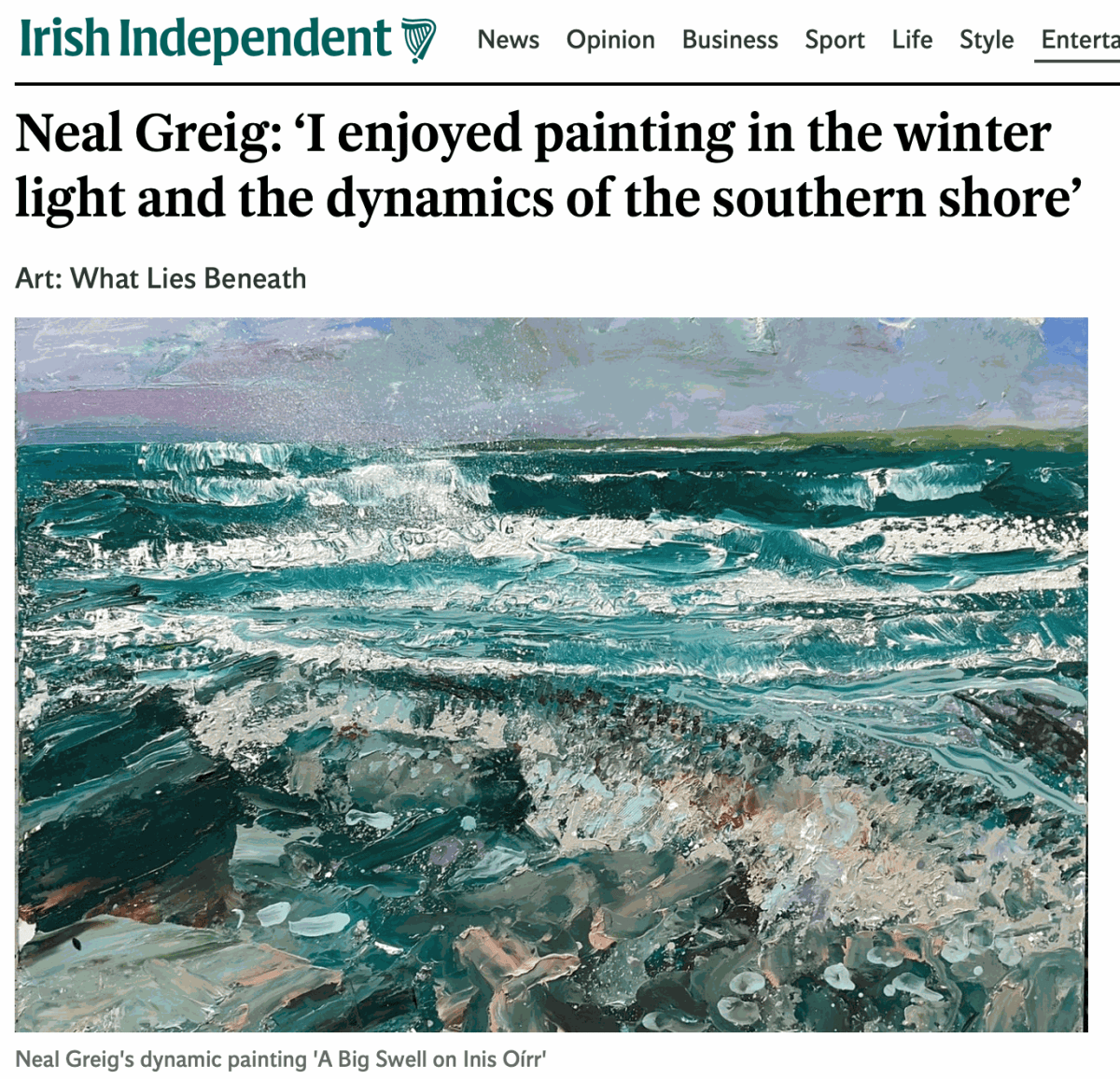 Neal Greig Exhibition