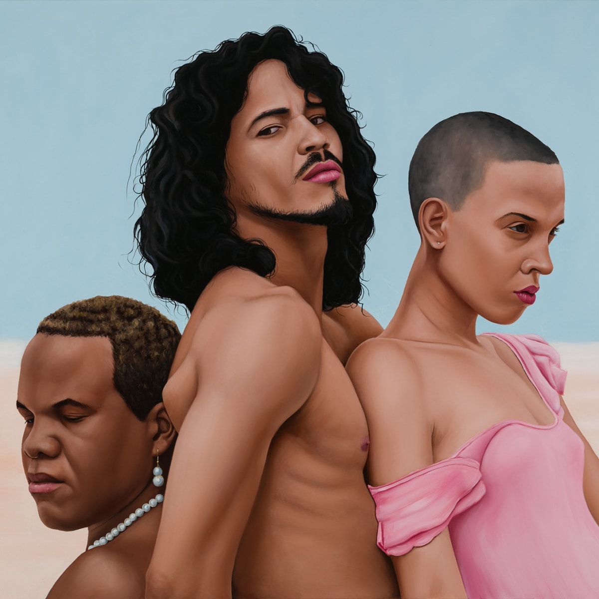Gabriel Sanchez paints his young Cuban friends making their way through troubled times