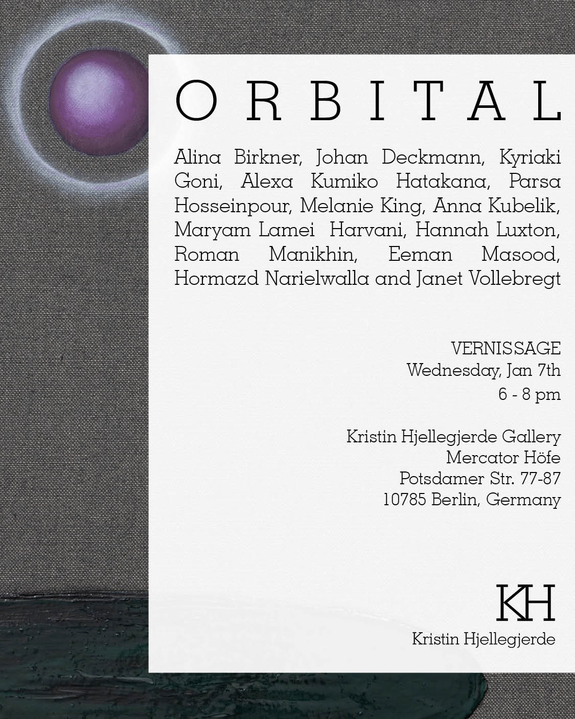 Orbital Kristin Hjellegjerde, Berlin