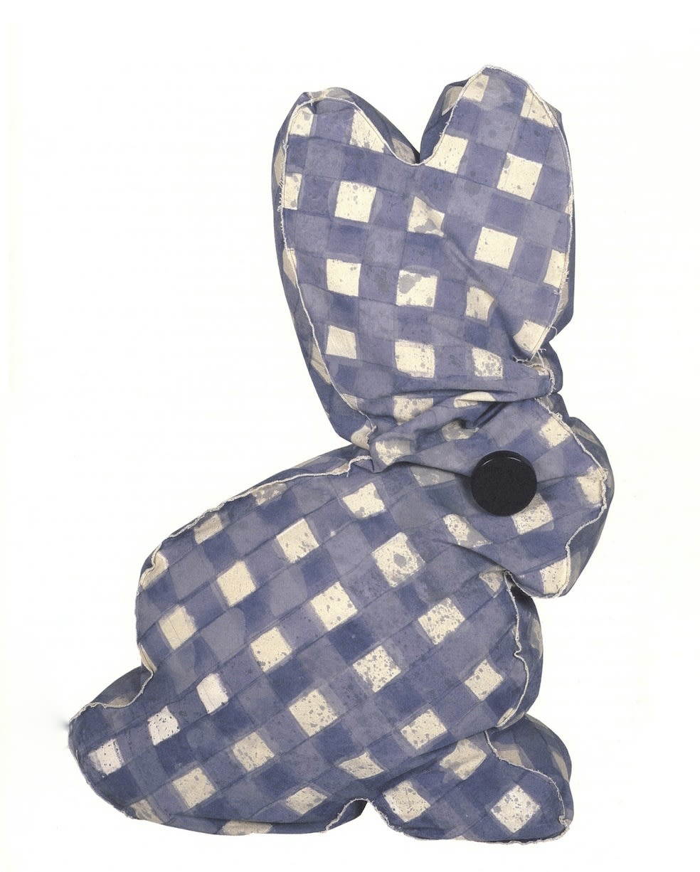 Claes Oldenburg, Calico Bunny, 1987