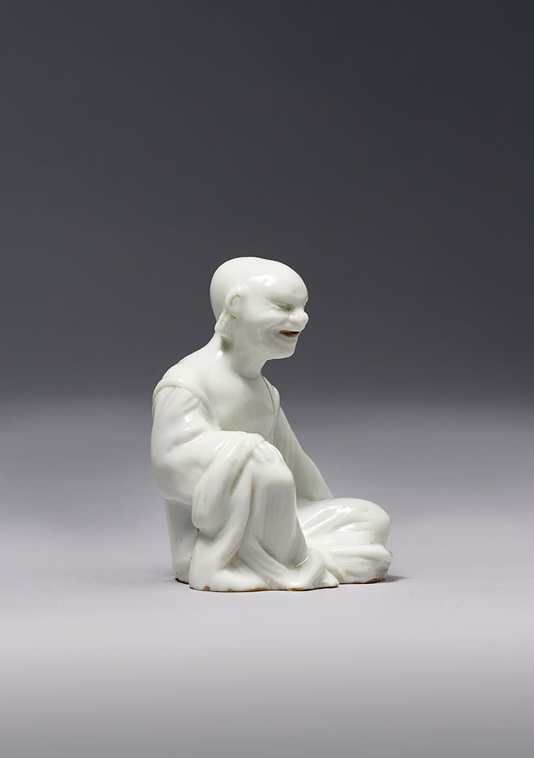 【国内在庫】 Early and rare A Meissen Pagoda Seated Porcelain Bottger 絵画