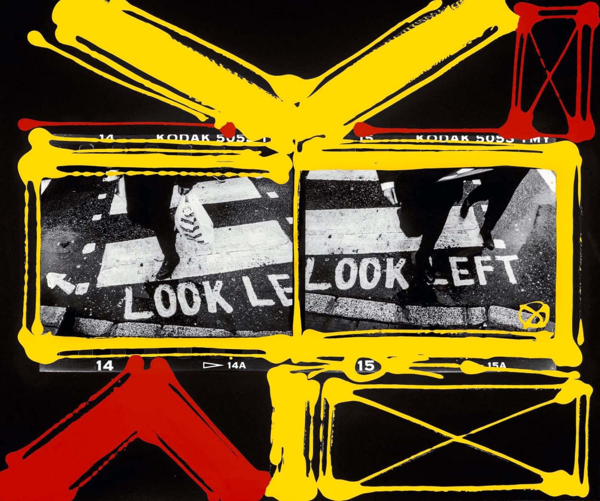 Works - William Klein: Painted Contacts + Photograph