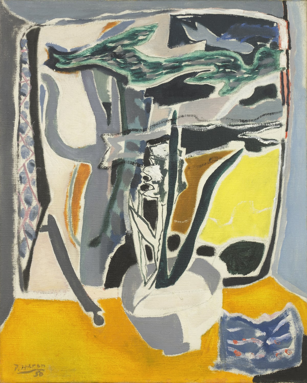 絵画 Patrick Heron 176: PATRICK HERON, NUMBER SEVEN : AUGUST 1970 < Post War