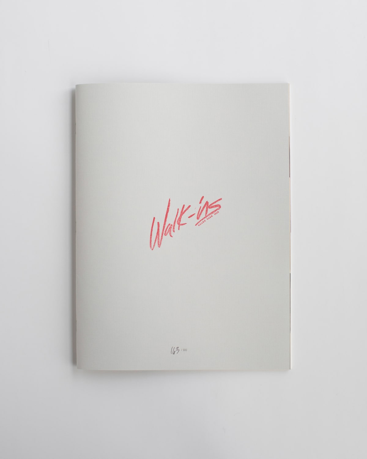 Drake Carr: Walk-ins