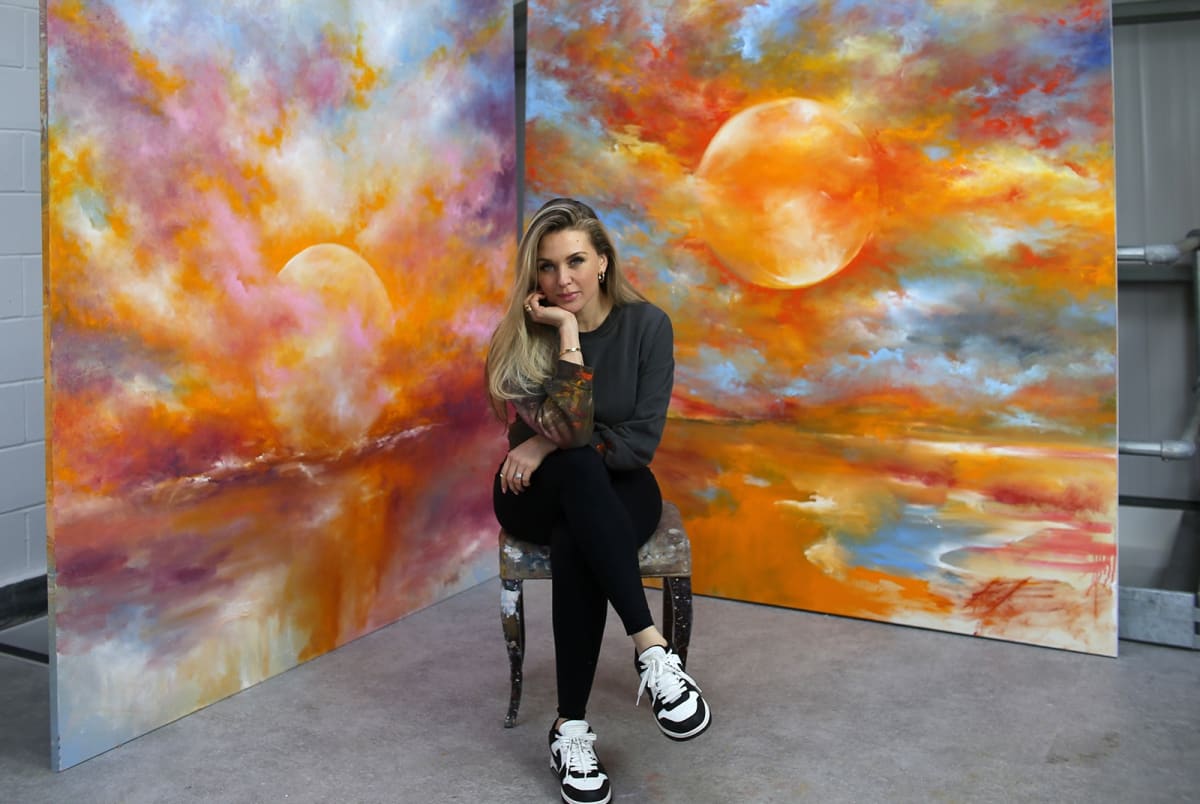 Carla Raads - Sun and Soul Join us on the 1st December as we immerse the gallery in these epic works.