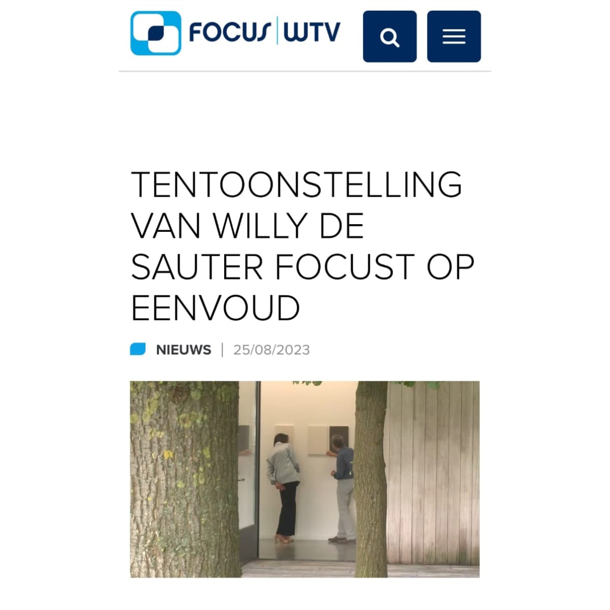 WILLY DE SAUTER