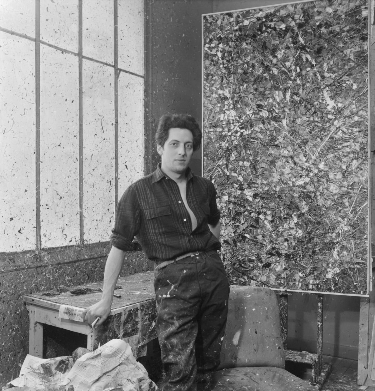 Sans Titre 1950（リオペラ）Riopelle アートポスター Sans Titre 1950（リオペラ）Riopelle アートポスター Jean