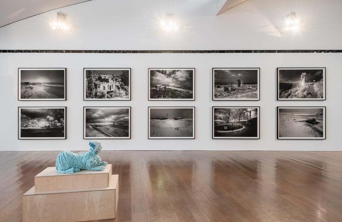 Installation shot of ‘For My Father’ series by Rula Halawani from ‘A Matter of Time’ exhibition. Courtesy of Crawford Art Gallery, Cork. Photo credit: Jed Niezgoda