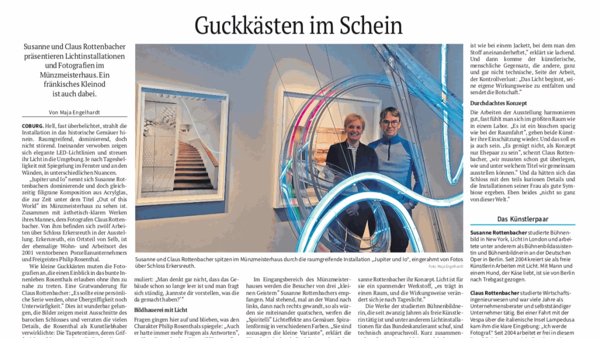 Guckkästen im Schein
