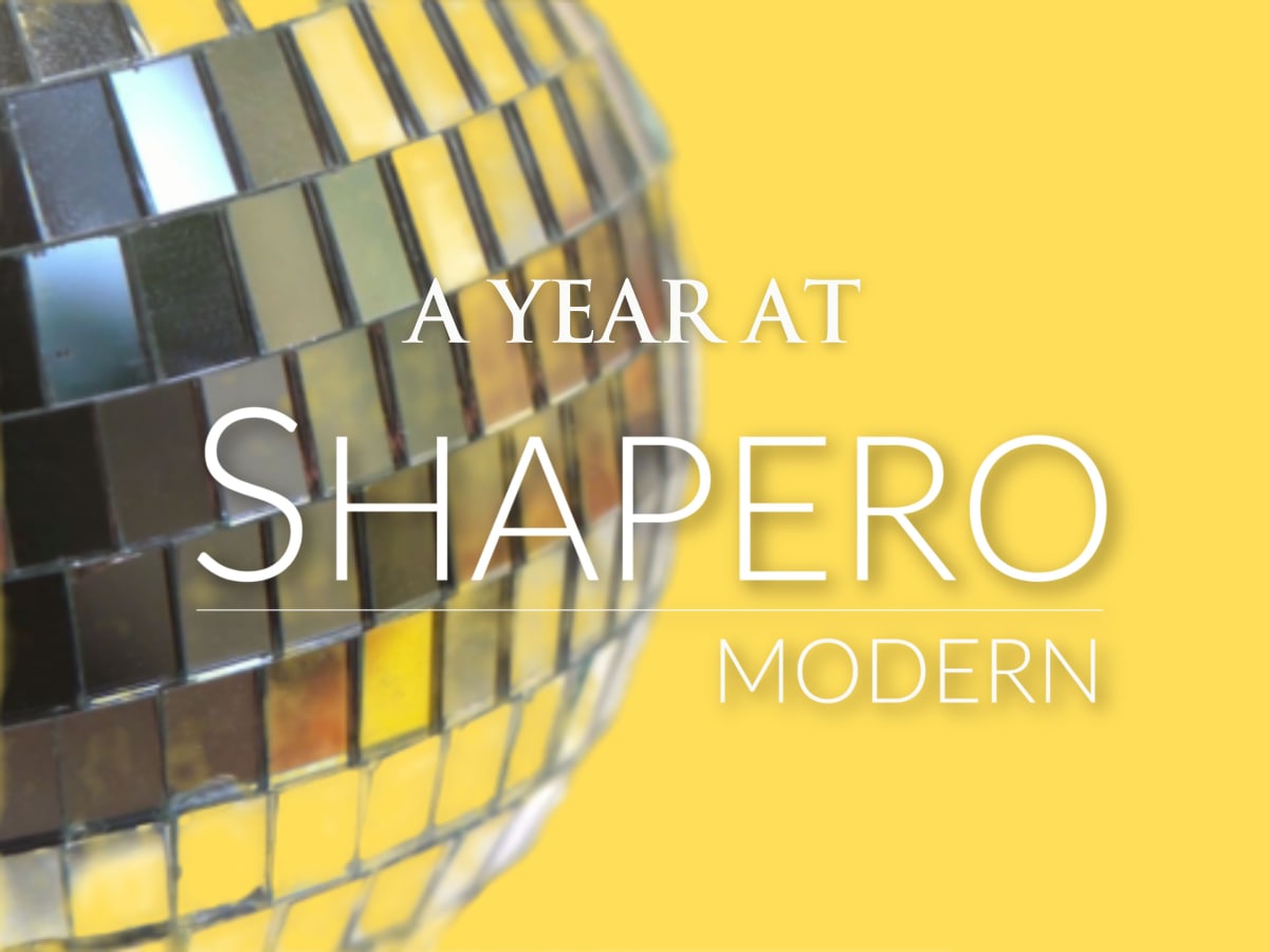 A Year at Shapero Modern, Looking back on 2024