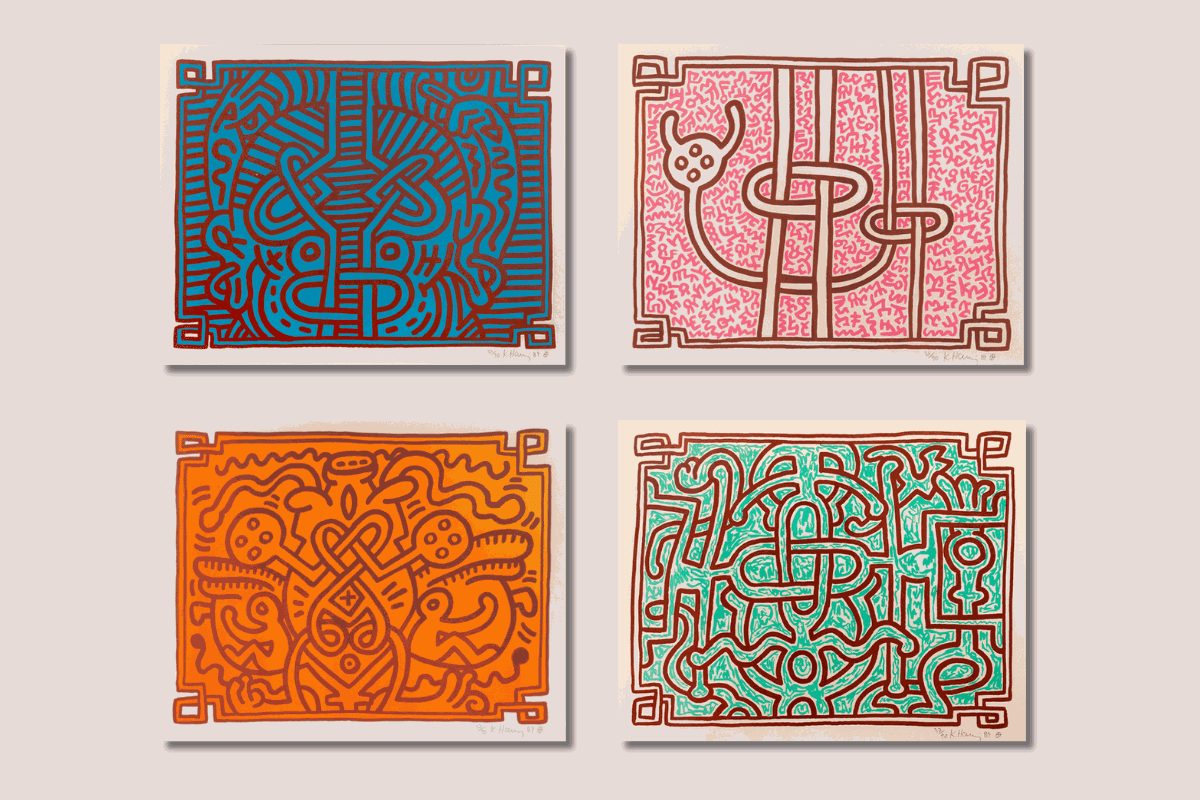 Keith Haring’s ‘Chocolate Buddha’ Series , Art & Activism