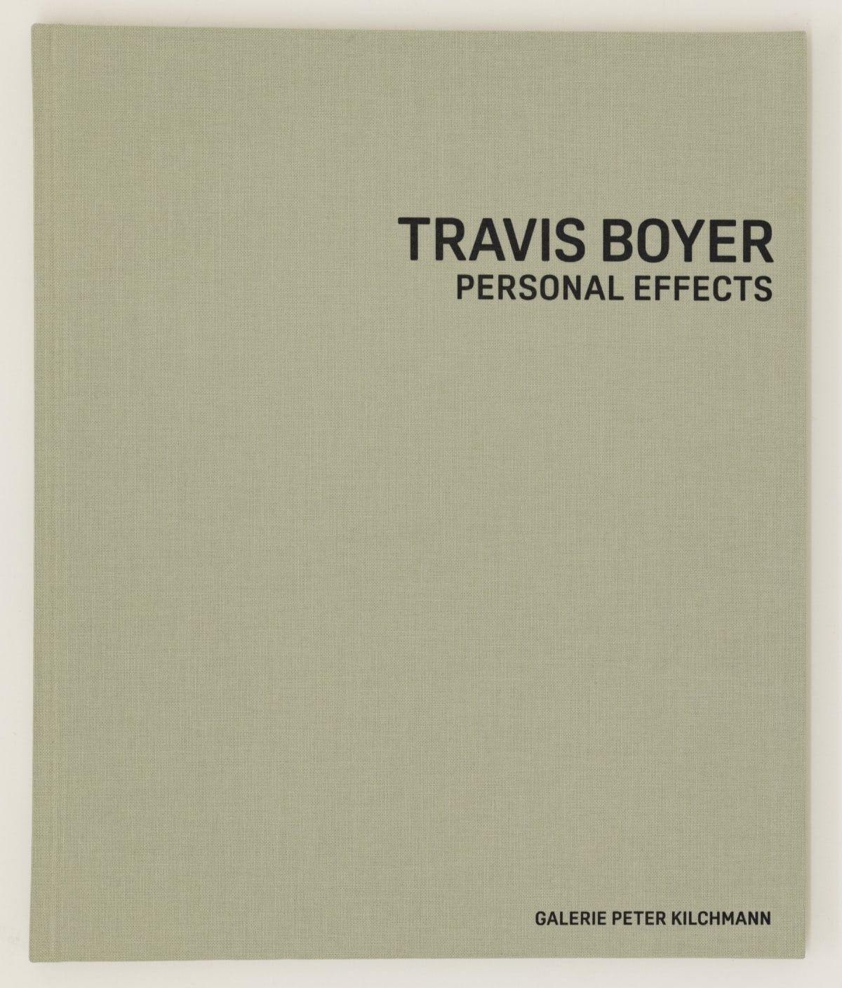 Travis Boyer: Personal Effects