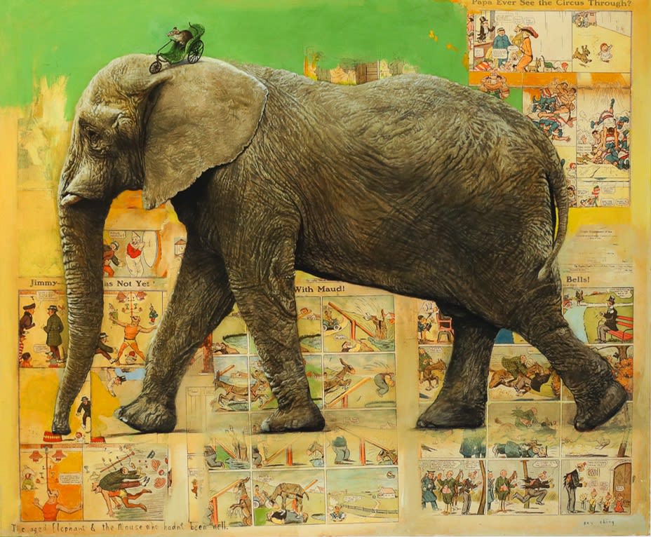 The Aged Elephant and The Mouse Who Hadn't Been Well
